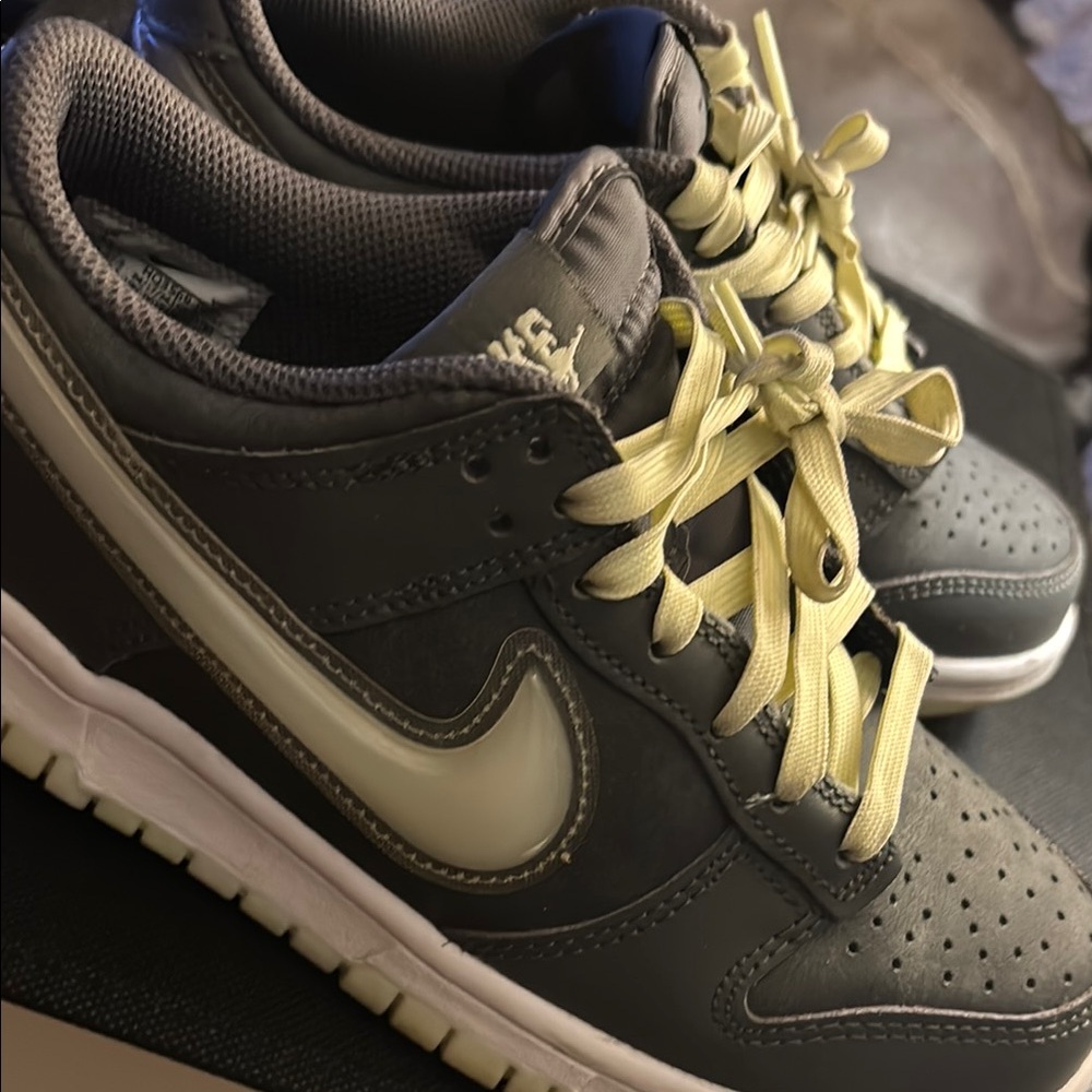 Nike Charcoal and Light Yellow Sneakers (no box)